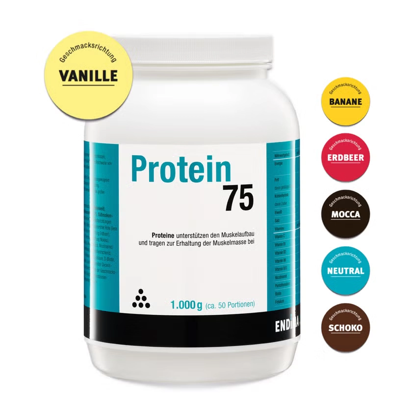 PROTEIN 75 Vanille Pulver