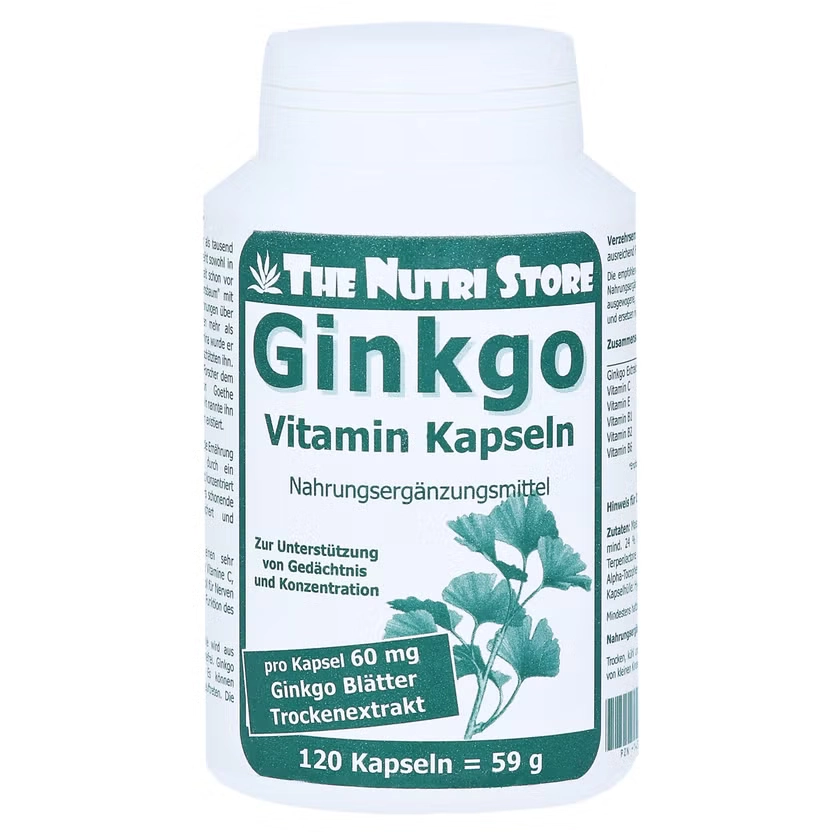 GINKGO 60 mg Extrakt Kapseln