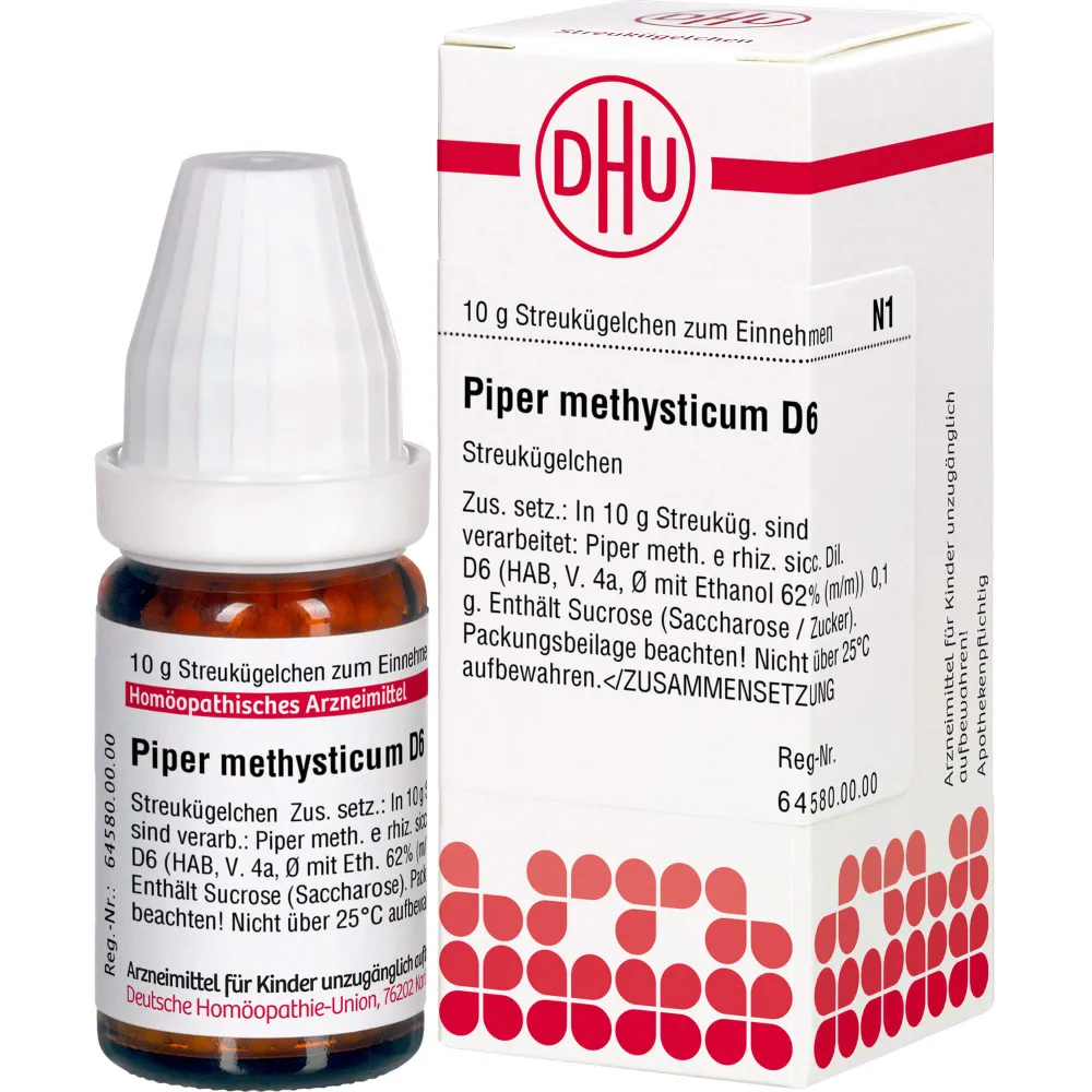 PIPER METHYSTICUM D 6 Globuli