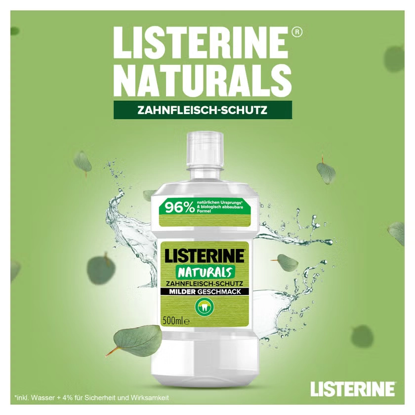 LISTERINE NATURALS Zahnfleisch-Schutz Mundspülung