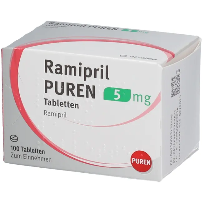 RAMIPRIL PUREN 5 mg Tabletten