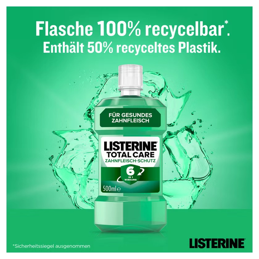 LISTERINE Total Care Zahnfleisch-Schutz Mundspül.