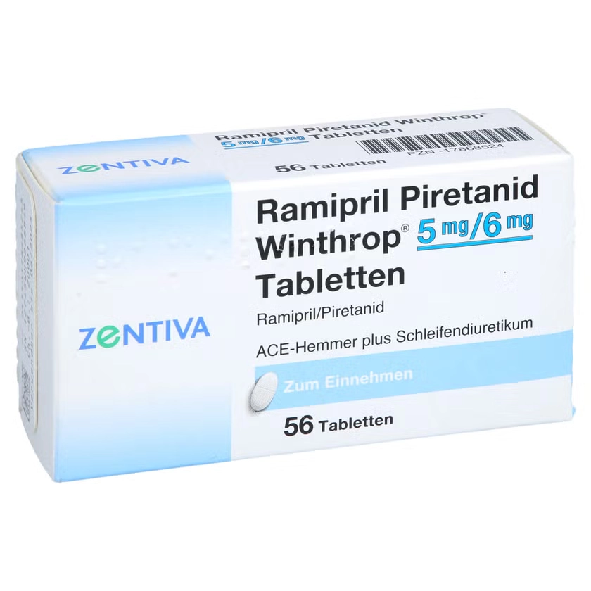 RAMIPRIL Piretanid Winthrop 5 mg/6 mg Tabletten
