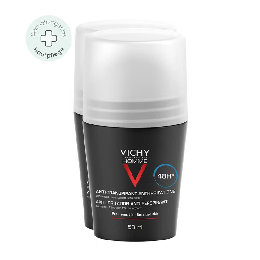 VICHY HOMME Deo Roll-on für sensible Haut 48h DP