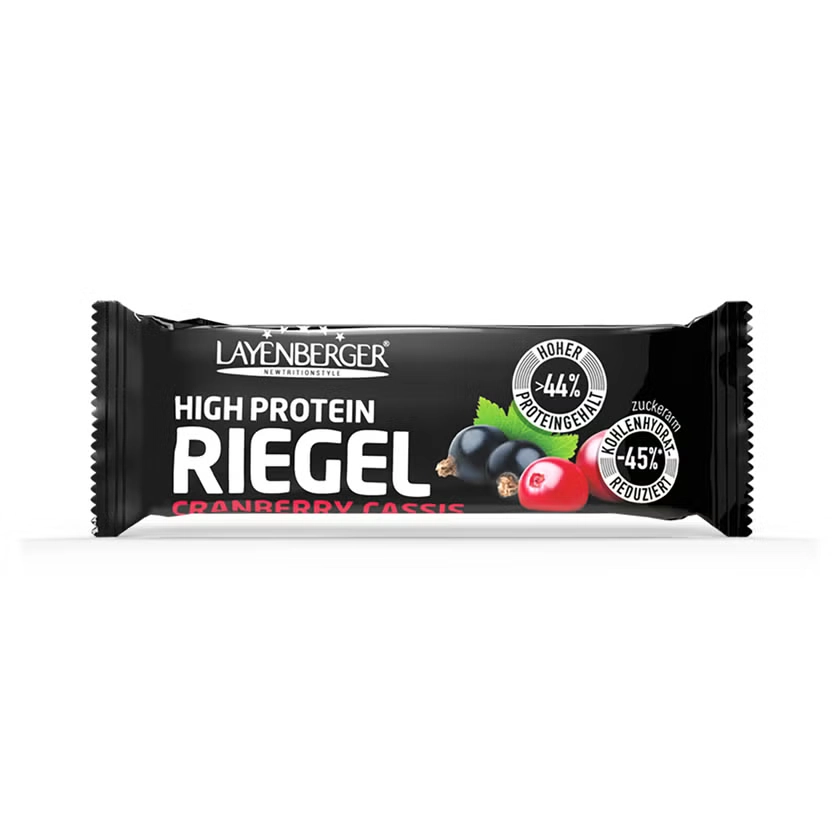 LAYENBERGER LowCarb.one Protein-Riegel Cra.-Cassis