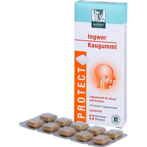 BADERS Protect Gum Ingwer
