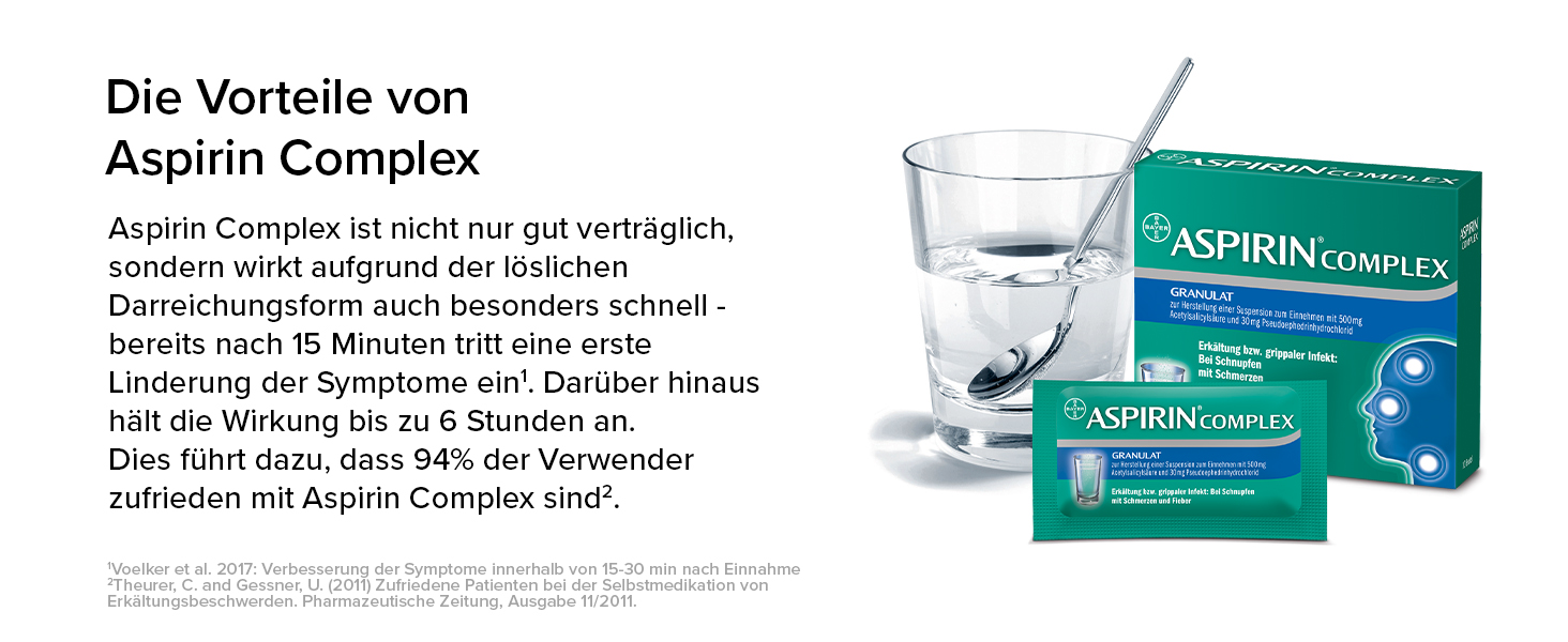 Aspirin Complex Beutel Dosierung