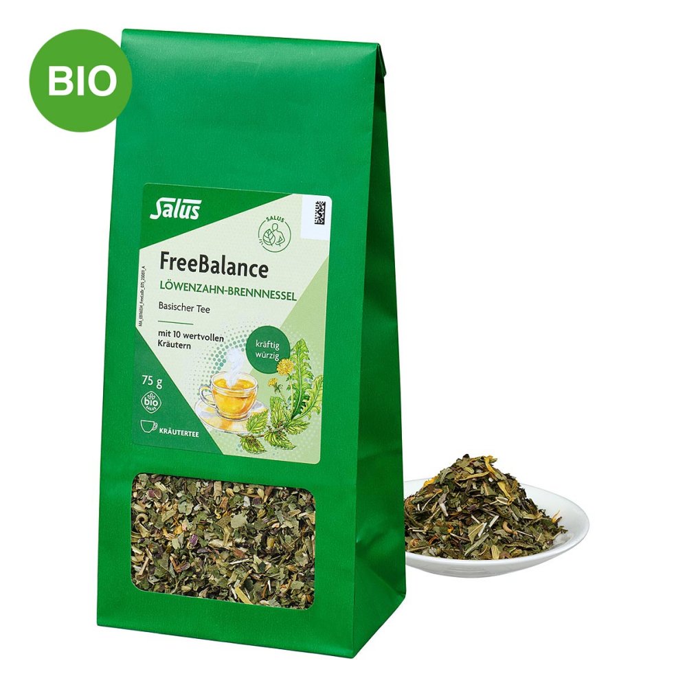 FREEBALANCE Löwenzahn-Brennnessel Tee Bio Salus
