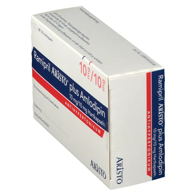 RAMIPRIL Aristo plus Amlodipin 10 mg/10 mg Hartkps