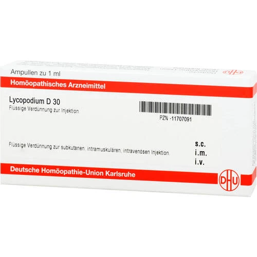 LYCOPODIUM D 30 Ampullen