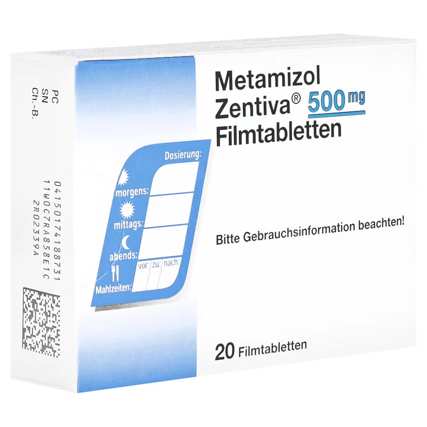 METAMIZOL Zentiva 500 mg Filmtabletten