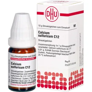 CALCIUM SULFURICUM C 12 Globuli