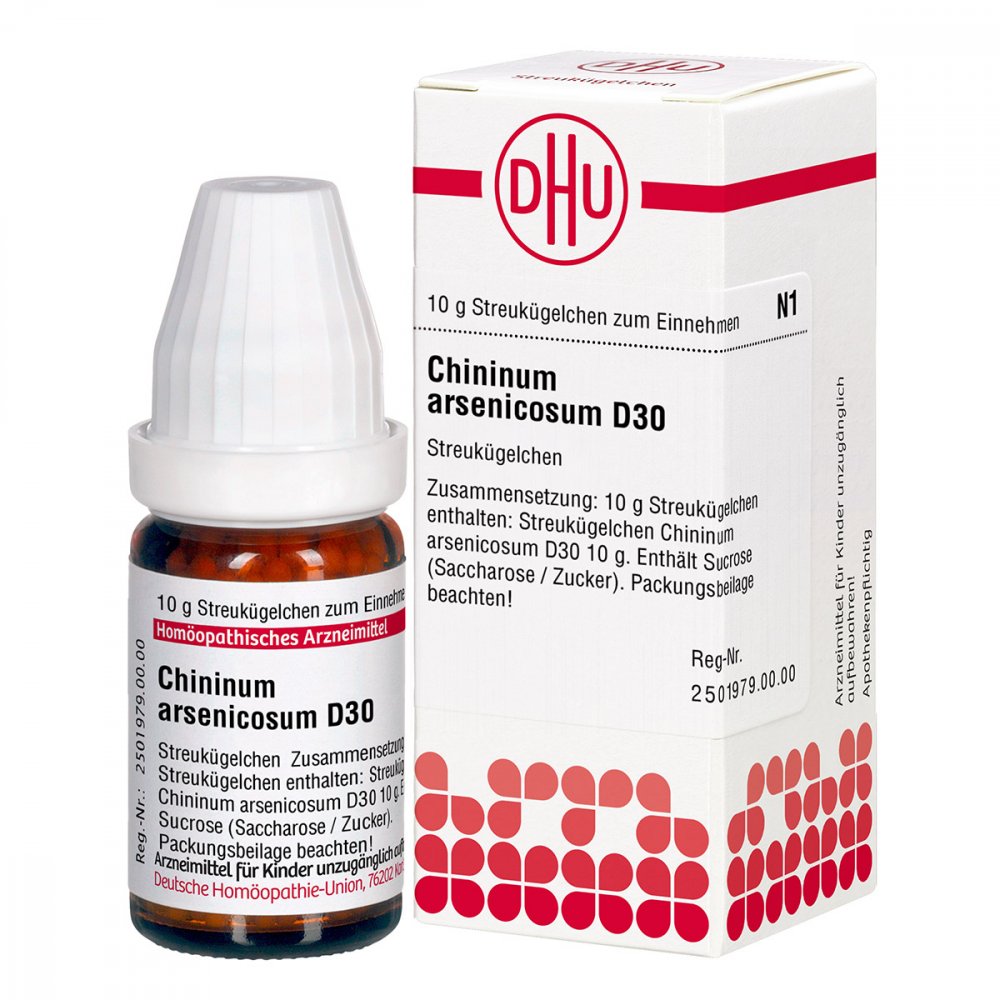 CHININUM ARSENICOSUM D 30 Globuli