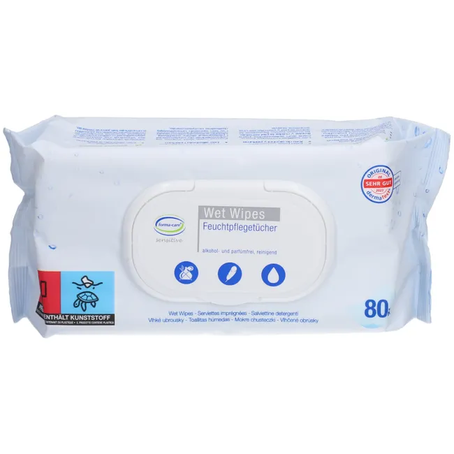 FORMA-care sensitive Feuchtpflegetücher Flowpack