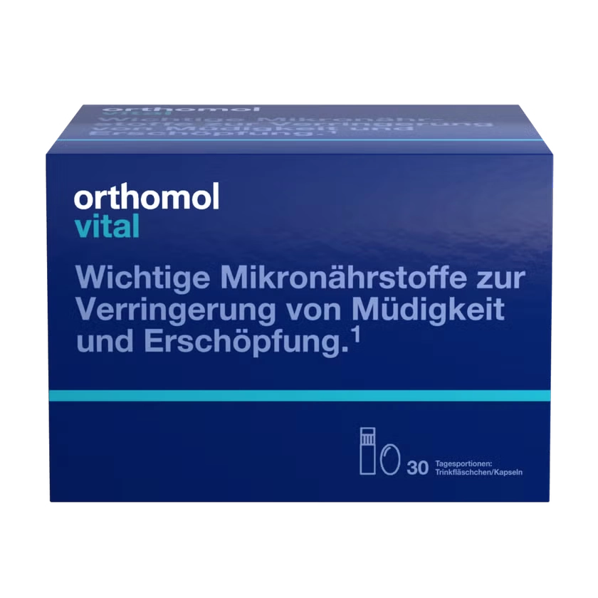 ORTHOMOL Vital Kombipackung – Bei Müdigkeit, Erschöpfung & Stress