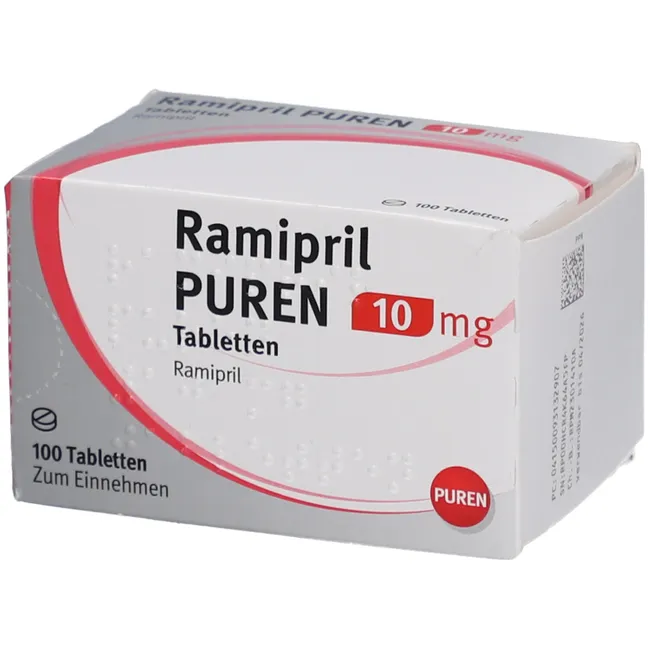 RAMIPRIL PUREN 10 mg Tabletten
