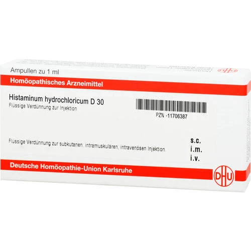 HISTAMINUM hydrochloricum D 30 Ampullen