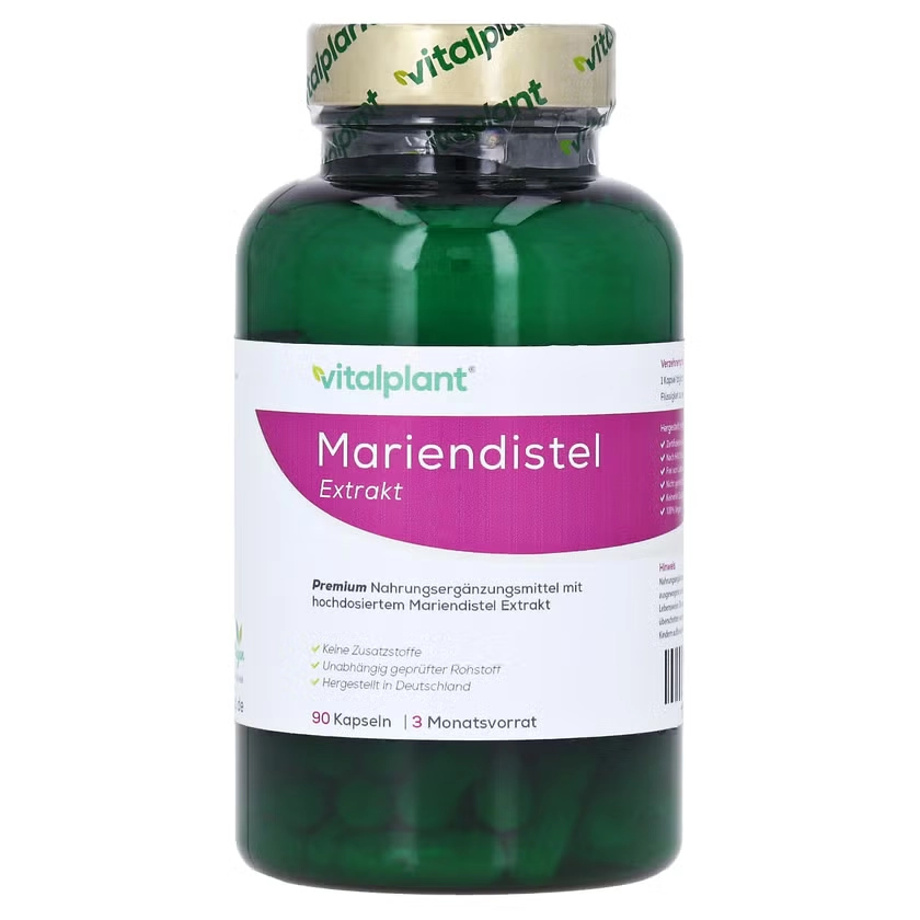 MARIENDISTEL 300 mg Extrakt Vitalplant Kapseln