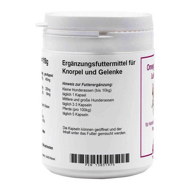 OMEGA-3-6-9 Leinöl Kapseln f.Hunde