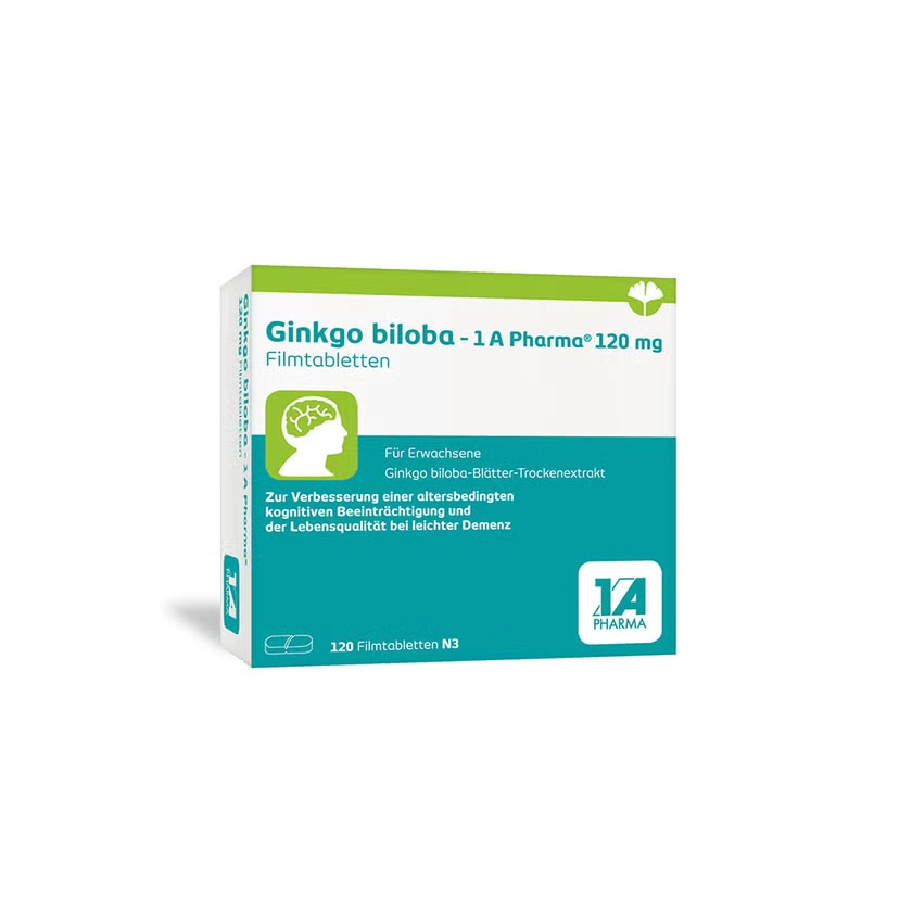 GINKGO BILOBA-1A Pharma 120 mg Filmtabletten
