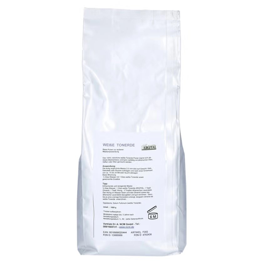 WEISSE TONERDE Kaolin Pulver