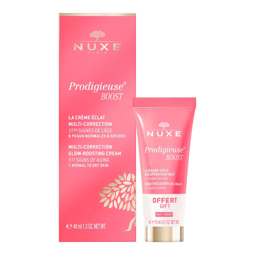 NUXE PBoost Creme 40ml+grat.Ölbalsam Nacht 15ml