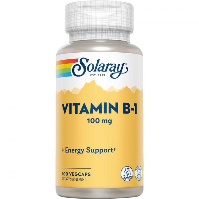 VITAMIN B1 100 mg Solaray Kapseln