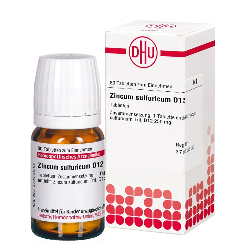 ZINCUM SULFURICUM D 12 Tabletten