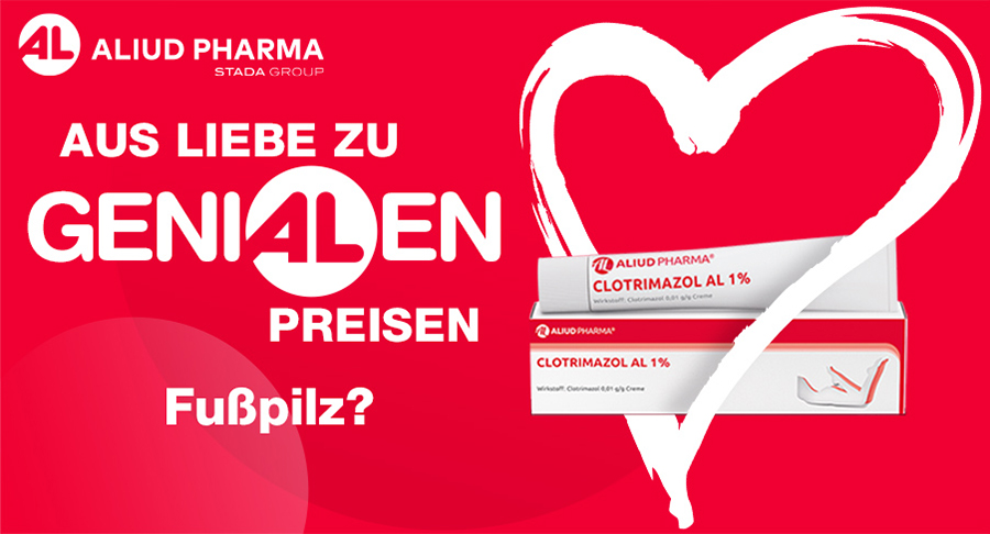 Clotrimazol AL 1% bei Pilzinfektionen der Haut