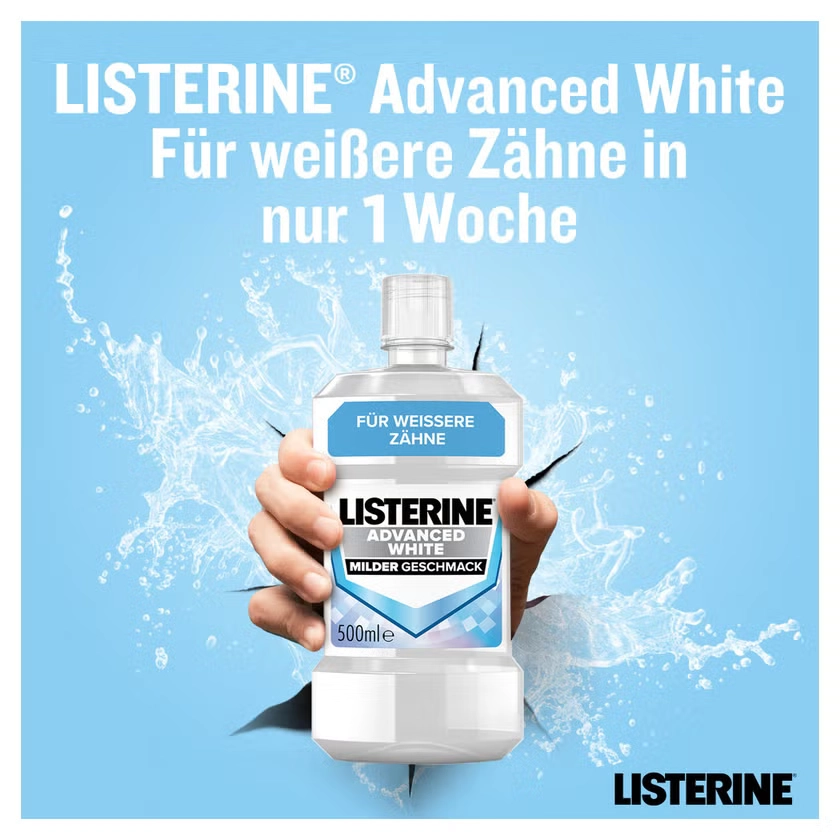 LISTERINE Advanced white Mundspülung