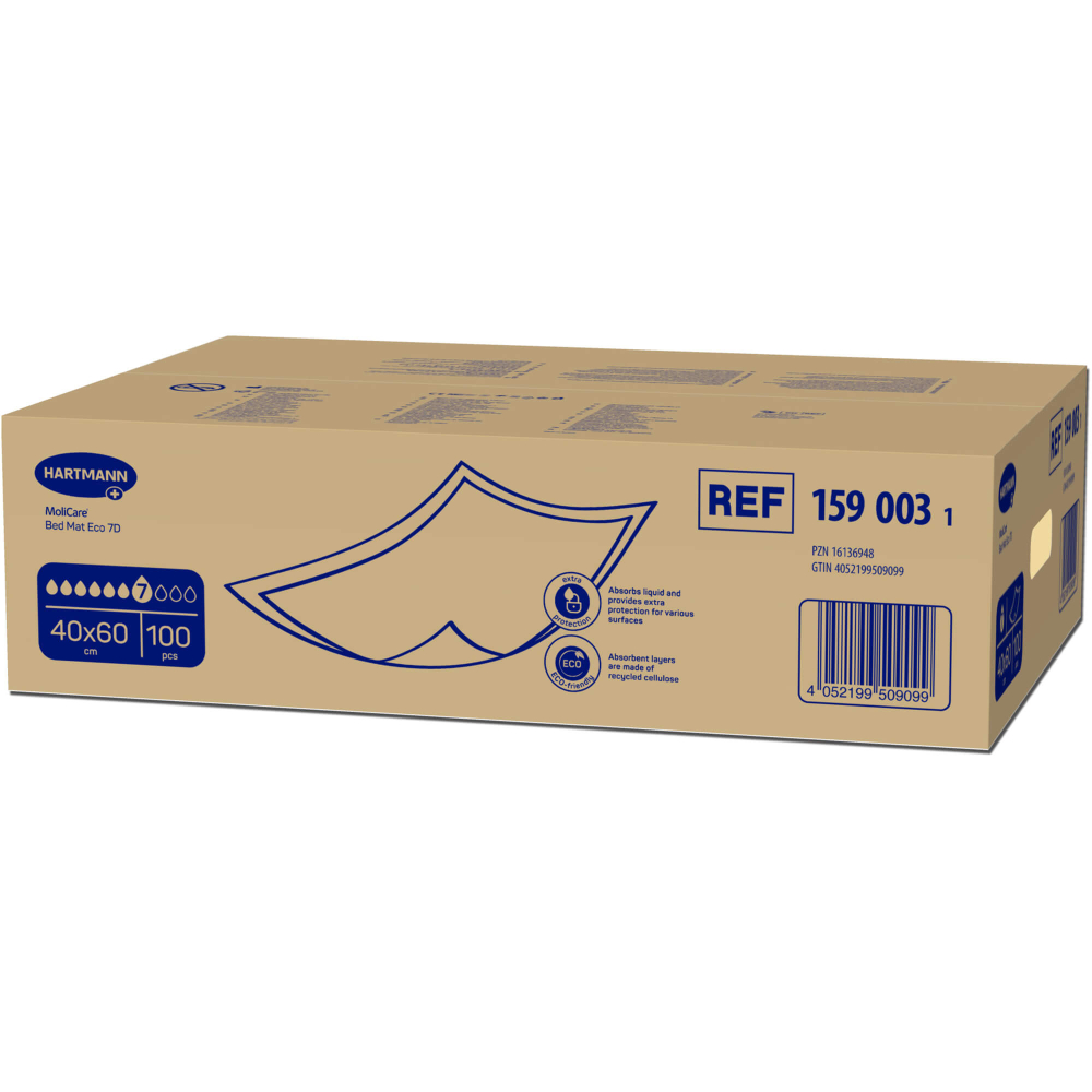 MOLICARE Bed Mat Eco 7 Tropfen 40x60 cm