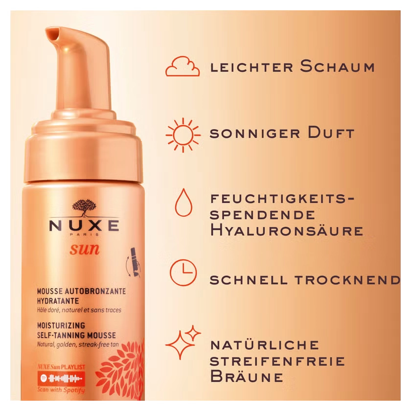 NUXE Sun Selbstbräunungs Schaum