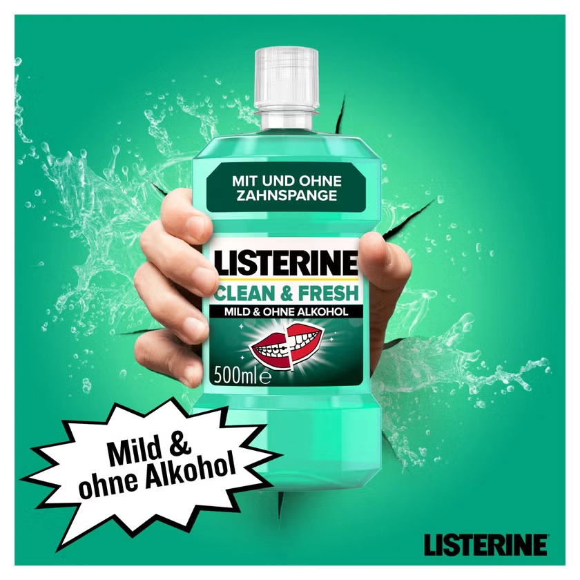 LISTERINE Clean & Fresh Mundspülung