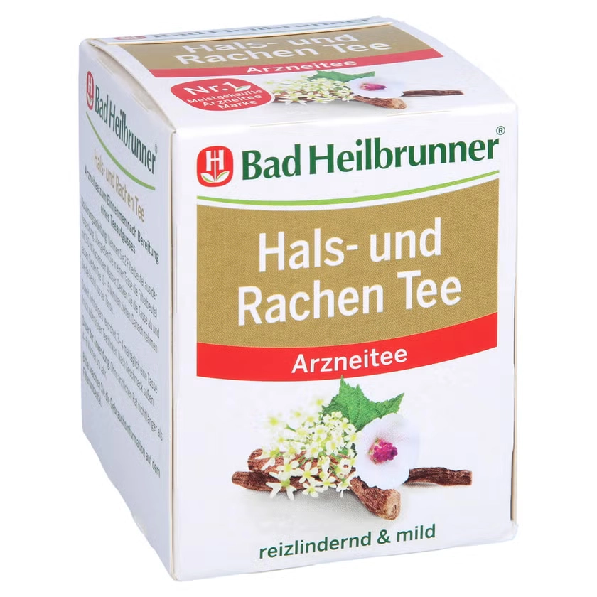 BAD HEILBRUNNER Hals- und Rachen Tee Filterbeutel