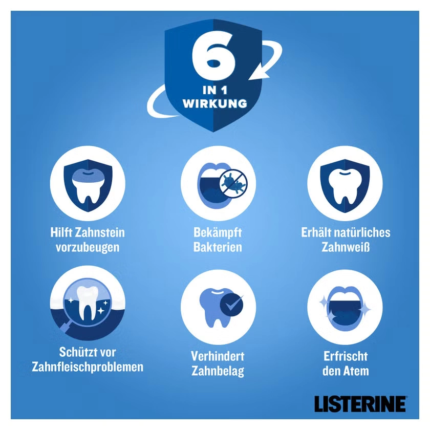 LISTERINE Total Care Zahnstein-Schutz Mundspülung