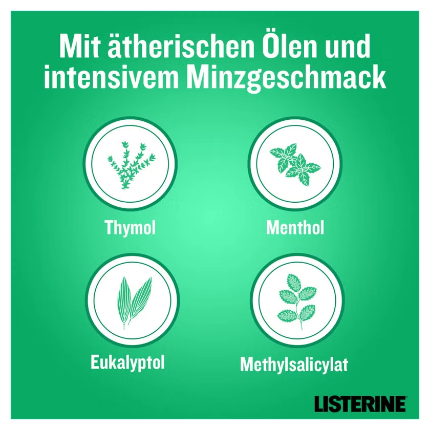 LISTERINE Fresh Mint Mundspülung