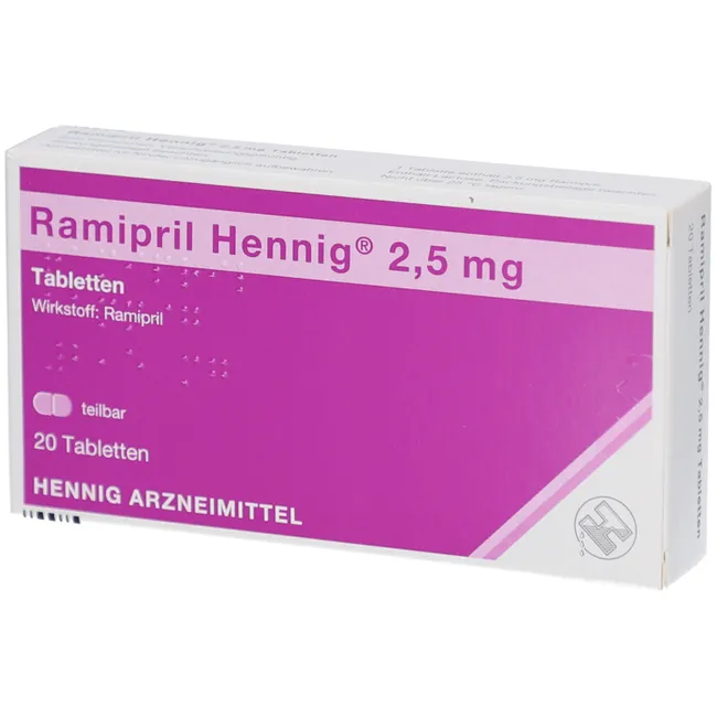 RAMIPRIL Hennig 2,5 mg Tabletten