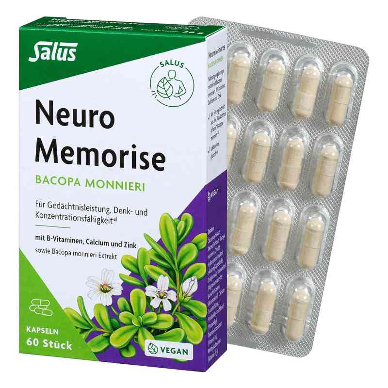 NEURO MEMORISE Bacopa monnieri Kapseln Salus