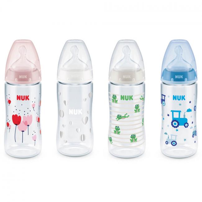 NUK First Choice+ PA Fla.300ml TC 6-18 Mon.M
