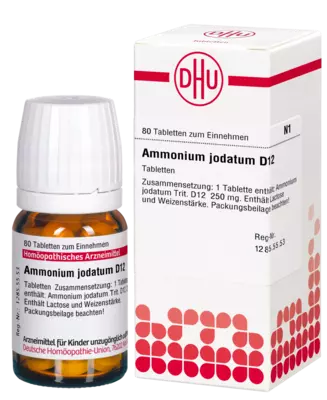 AMMONIUM JODATUM D 12 Tabletten