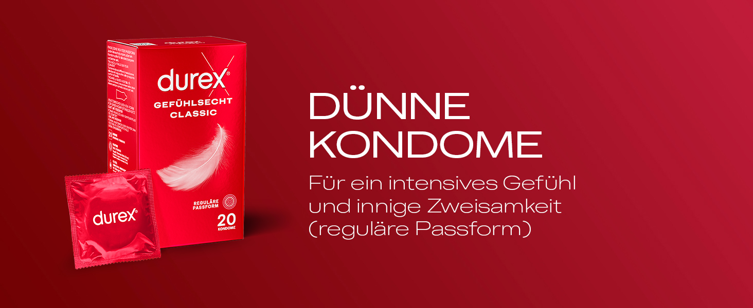Durex Gefühlsecht Classic Banner 1