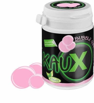 KAUX Zahnpflegekaugummi bubble gum mit Xylitol