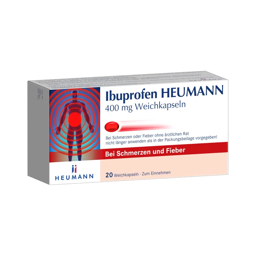 IBUPROFEN HEUMANN 400 mg Weichkapseln
