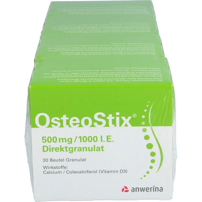 OSTEOSTIX 500 mg/1000 I.E. Direktgranulat Beutel