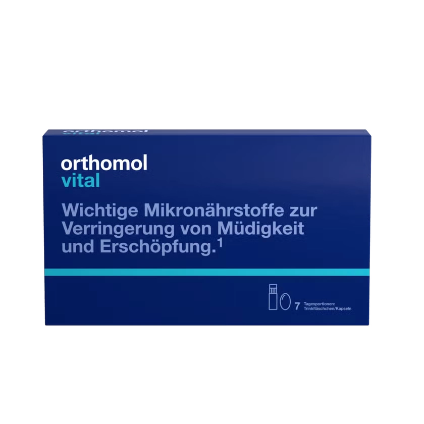 ORTHOMOL Vital Kombipackung – Bei Müdigkeit, Erschöpfung & Stress