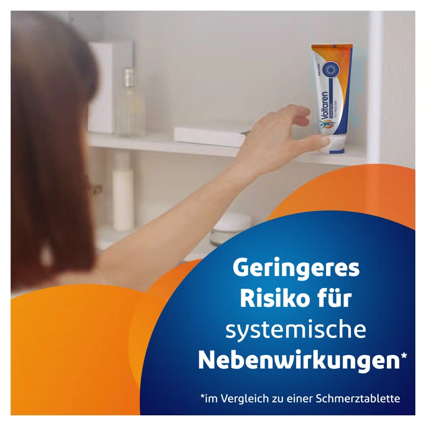 Voltaren® Schmerzgel forte bei akuten Gelenkschmerzen, Rückenschmerzen & Arthrose