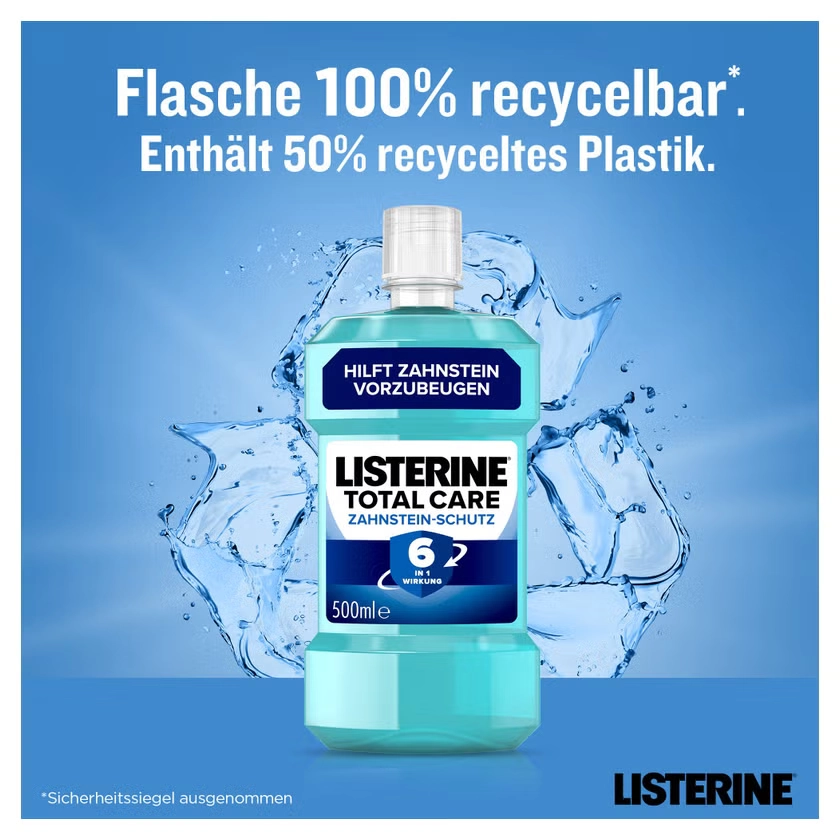 LISTERINE Total Care Zahnstein-Schutz Mundspülung