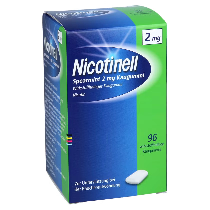 NICOTINELL Spearmint 2 mg Kaugummi