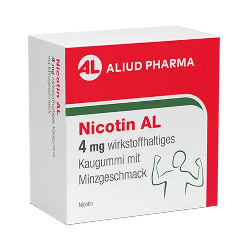 NICOTIN AL 4 mg wirkstoffh.Kaugummi mit Minzgeschm