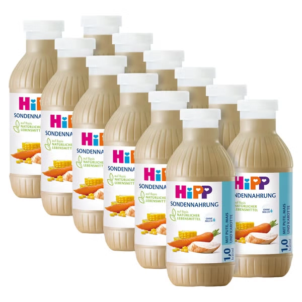 HIPP Sondennahrung Pute Mais & Karotte Kunstst.Fl.